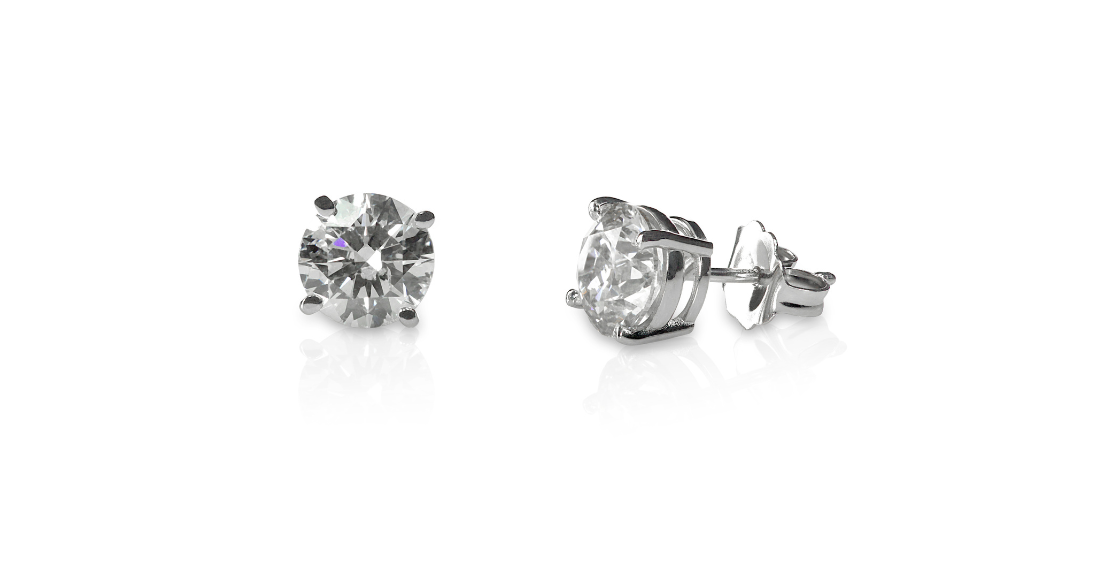 Classic Diamond Studs