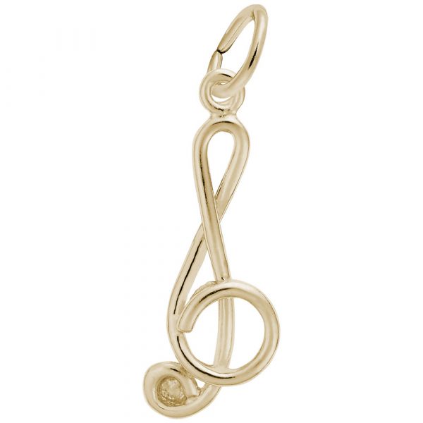 Rembrandt Charms Treble Clef Charm
