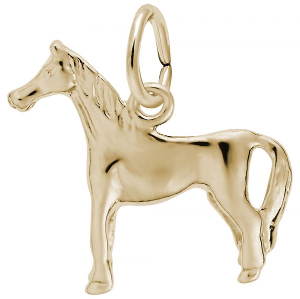 Rembrandt Charms Standing Horse Charm