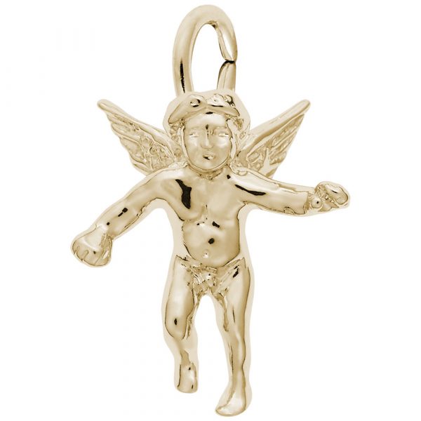Rembrandt Charms Cherub Angel Charm