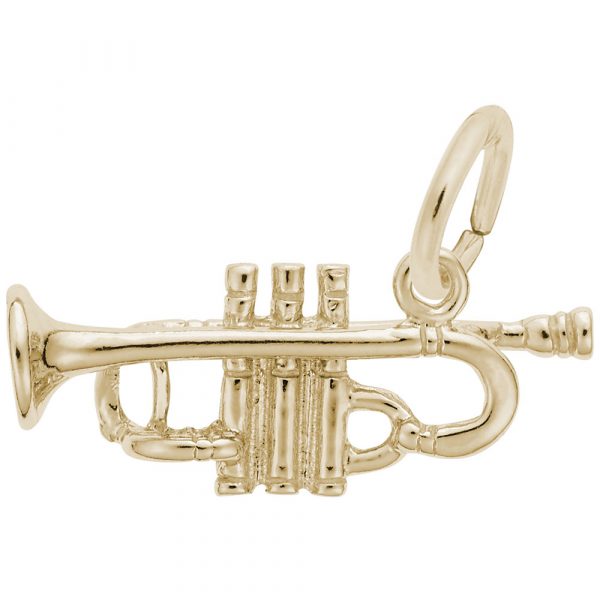 Rembrandt Charms Trumpet Charm