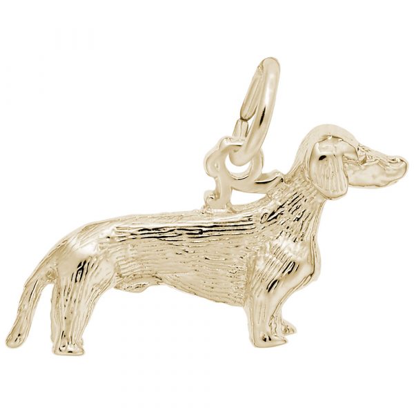 Rembrandt Charms Dachshund Dog Charm