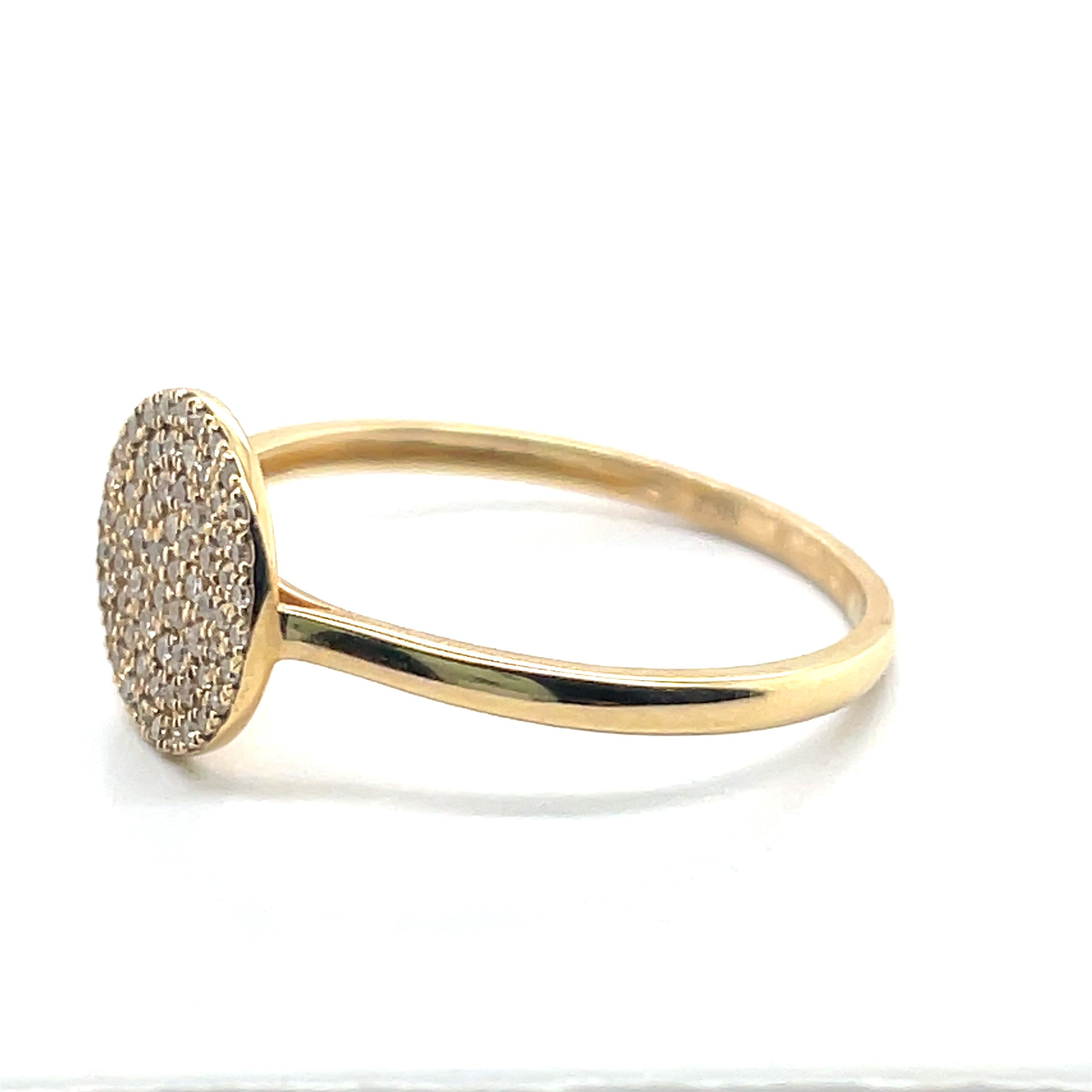 Diamond Cluster Ring