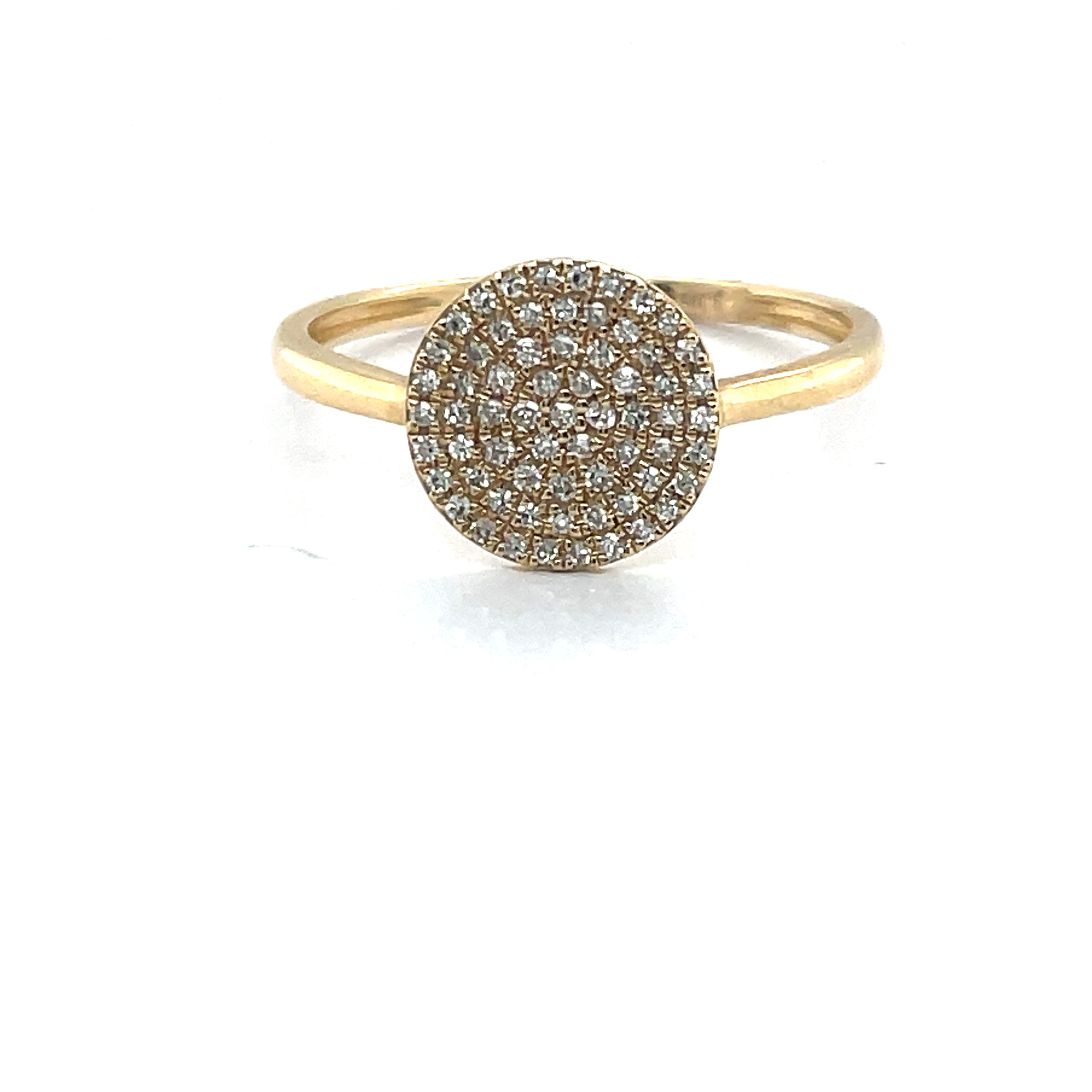 Diamond Cluster Ring