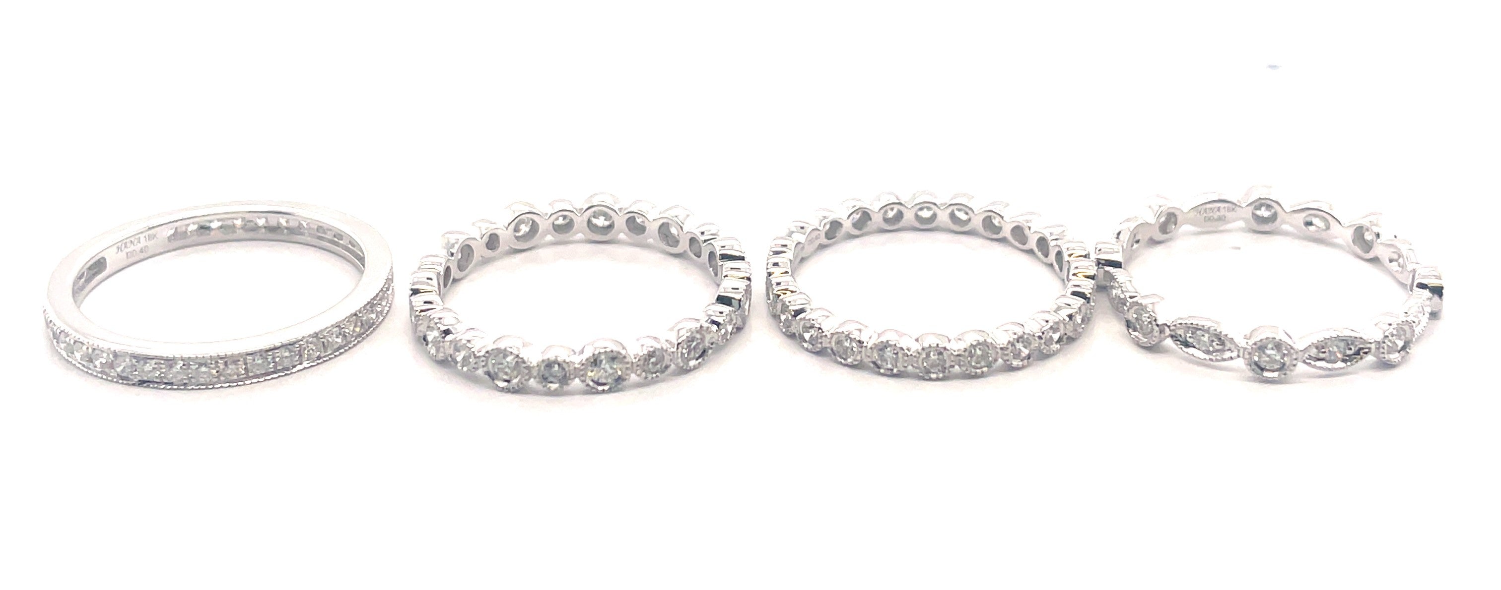 Diamond Band Stacking Set