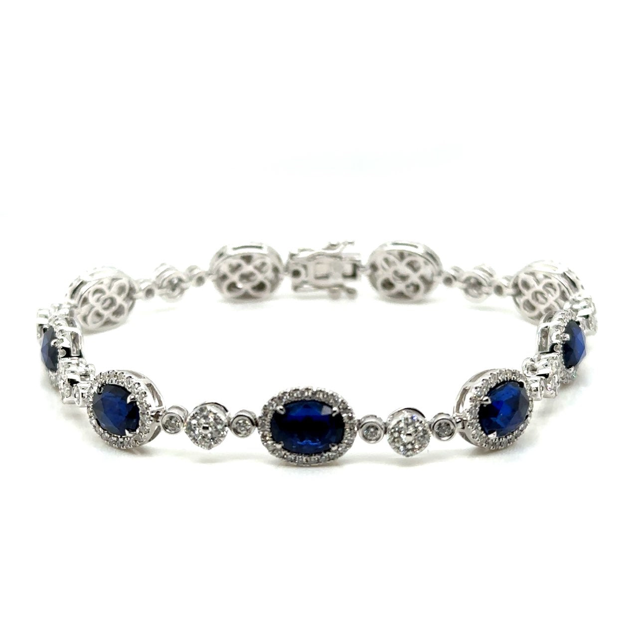 Sapphire and Diamond Bracelet