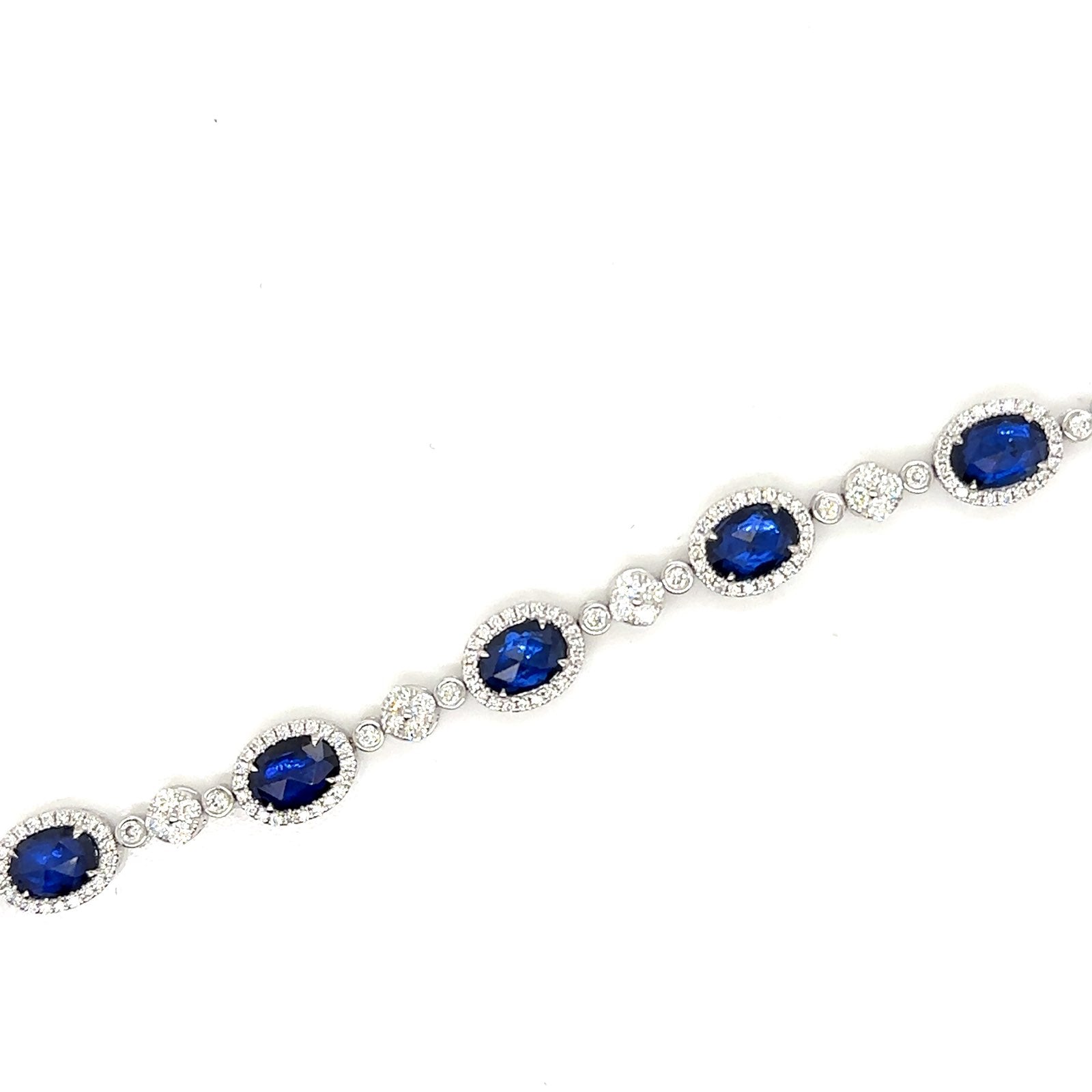 Sapphire and Diamond Bracelet