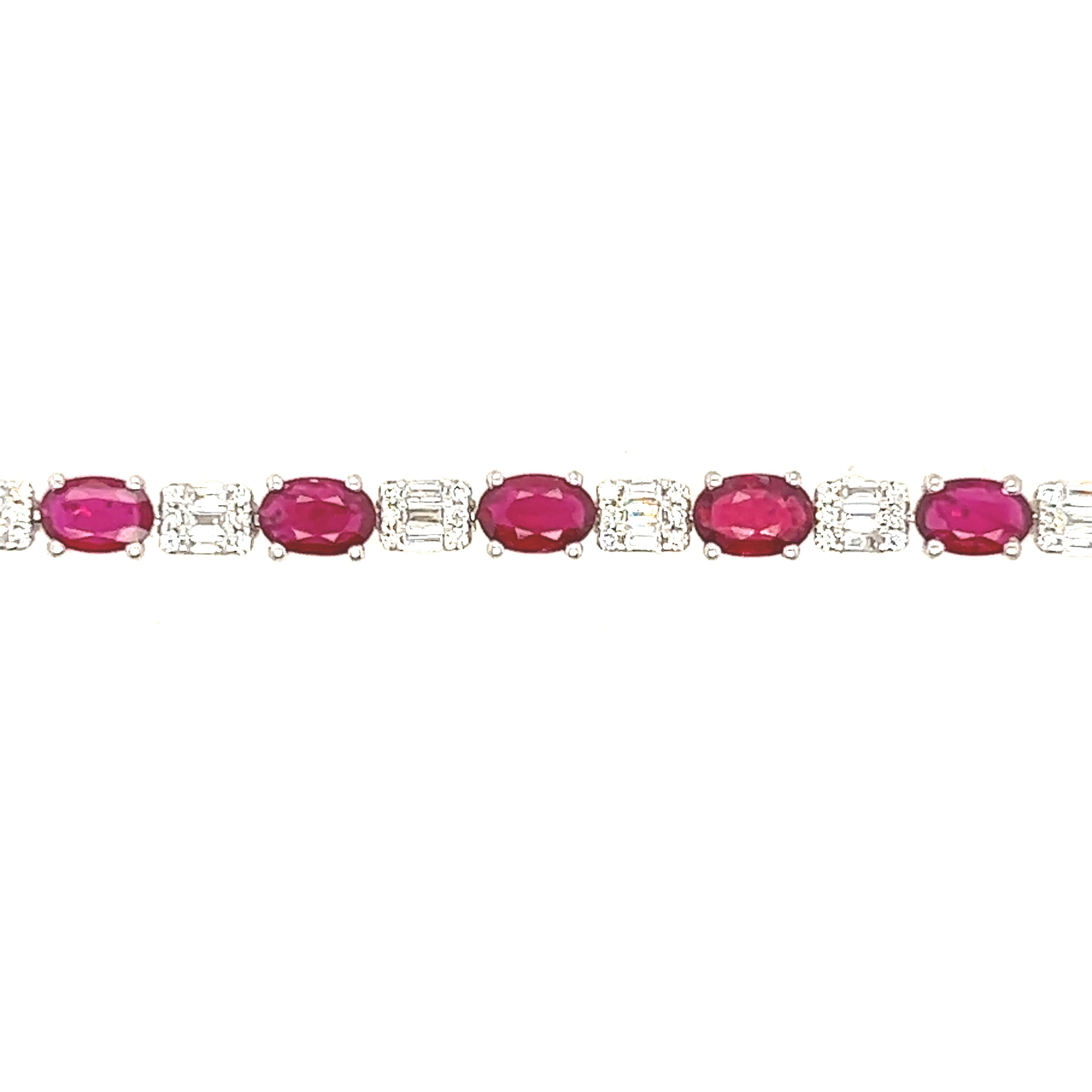 Ruby and Diamond Bracelet