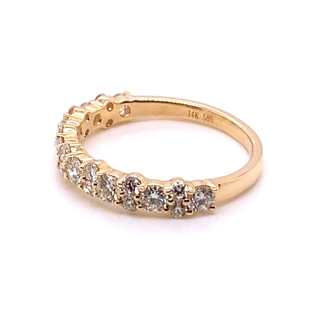 Round Innovative Diamond Band