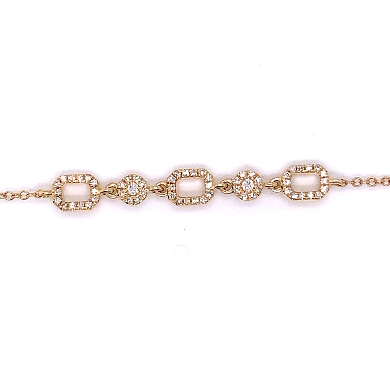 Diamond Geometric Bracelet