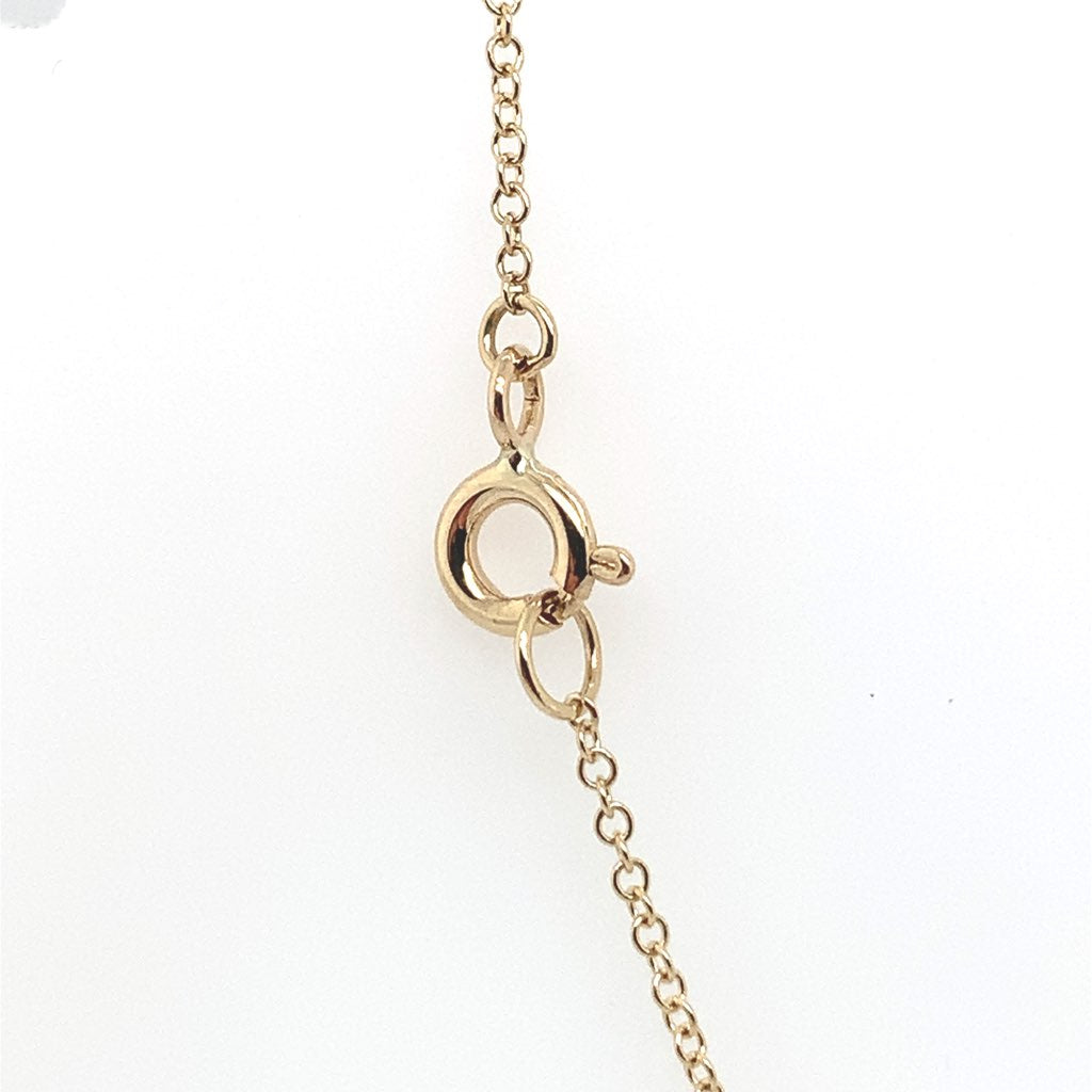 Diamond Leaf Necklace