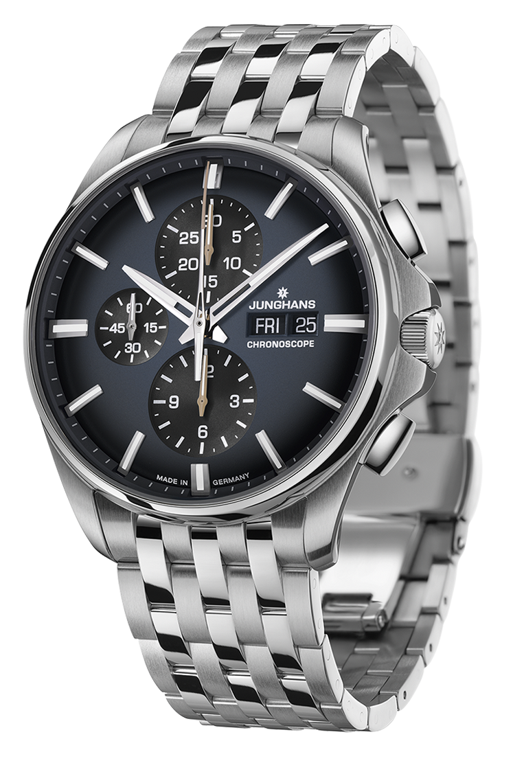 Junghans Men's 27/4228.45 Meister S Chronoscope Watch