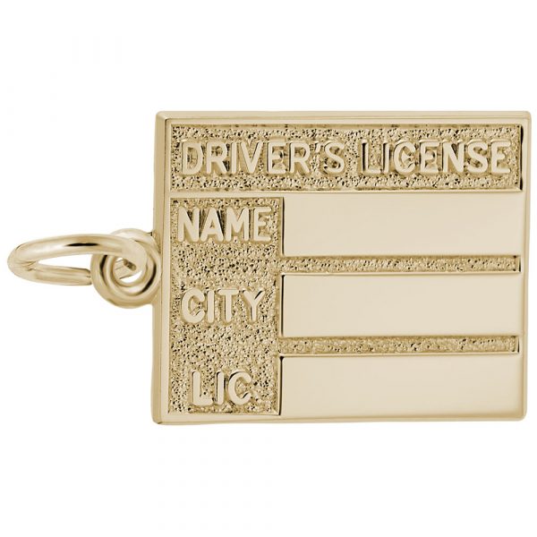 Rembrandt Charms Drivers License Charm