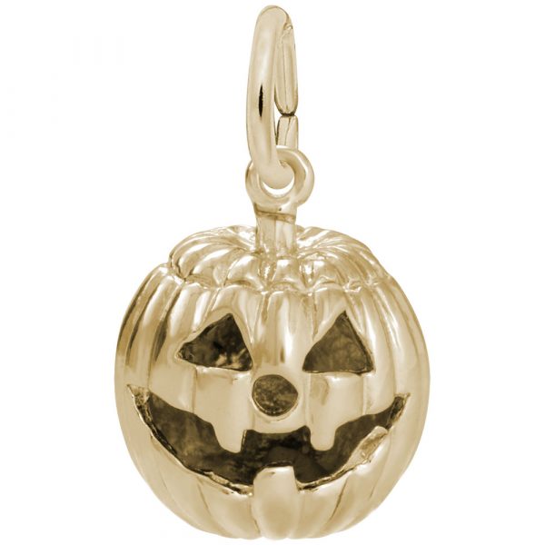 Rembrandt Charms Jack O'Lantern Charm