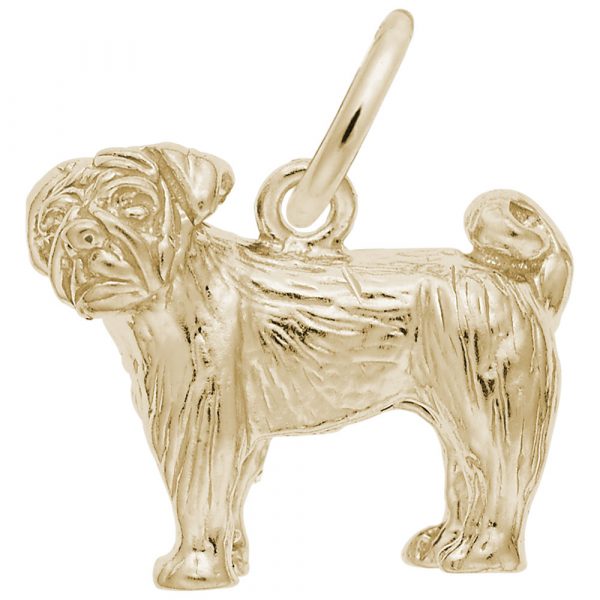 Rembrandt Charms Pug Dog Charm
