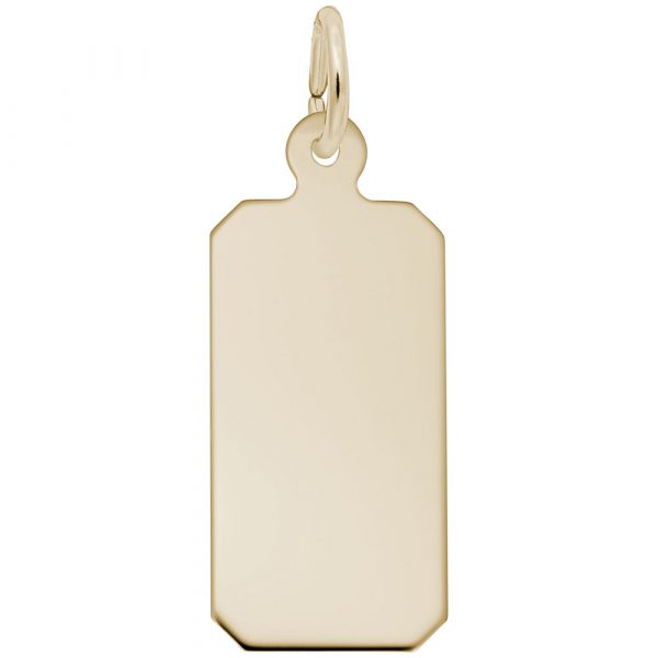 Rembrandt Charms Dog Tag-Classic Series Charm