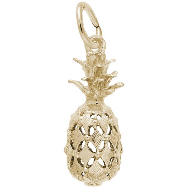 Rembrandt Charms Hawaiian Pineapple Charm