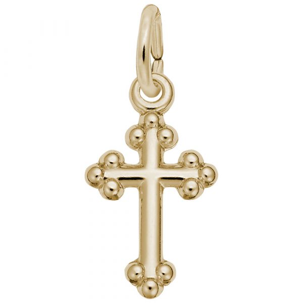 Rembrandt Charms Bottony Cross Accent Charm