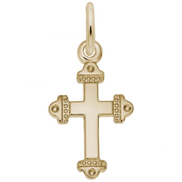 Rembrandt Charms Medieval Cross Charm