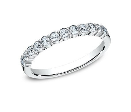 Diamond Shared Prong Wedding Ring