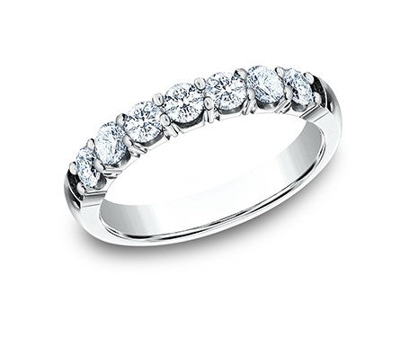 Diamond Butterfly Shared Prong Wedding Ring