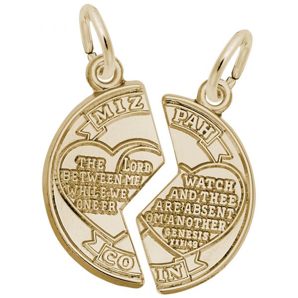 Rembrandt Charms Mizpah Charm
