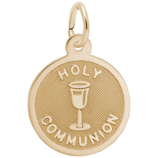 Rembrandt Charms Petite Holy Communion Disc Charm