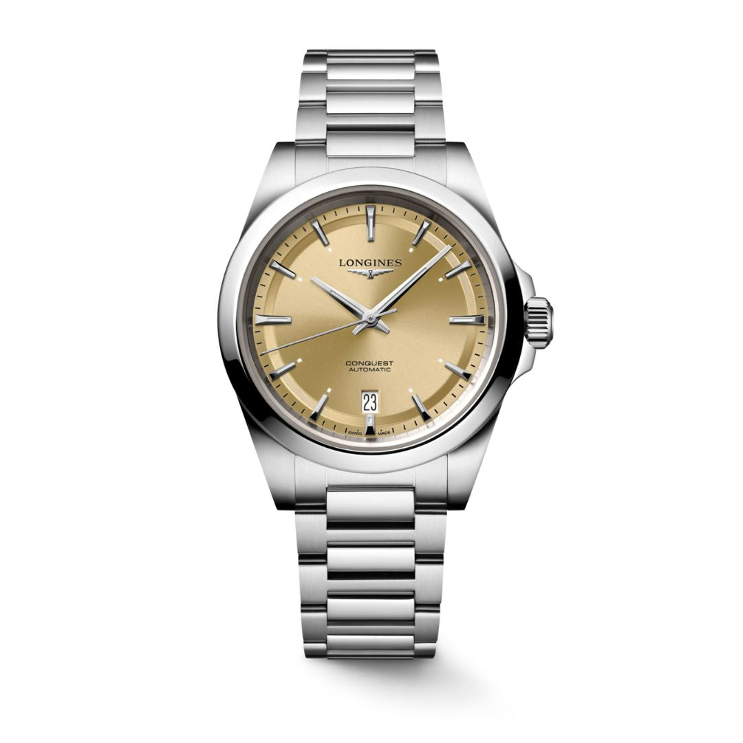 Longines Men's L37204626 Conquest Watch