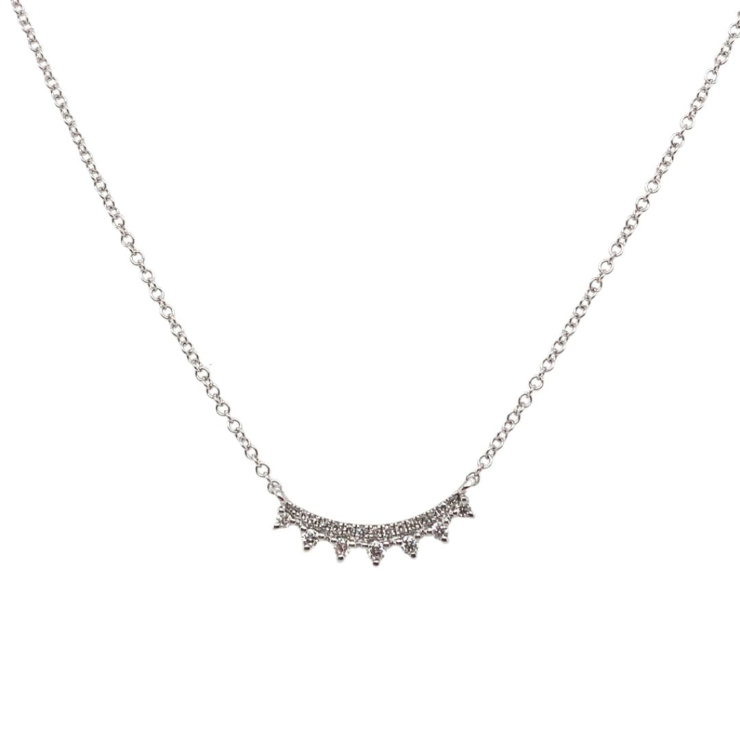 Diamond Art Deco Necklace