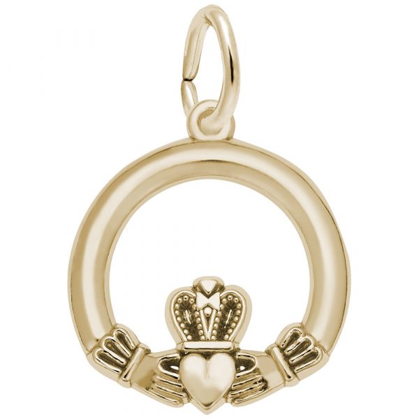 Rembrandt Charms Petite Claddagh Charm