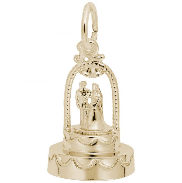 Rembrandt Charms Wedding Cake Charm