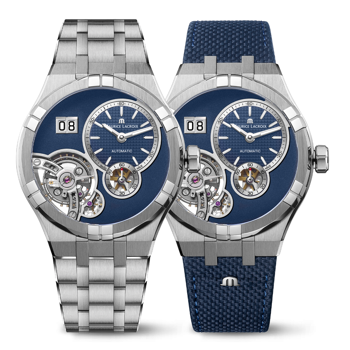 Maurice Lacroix Men's AI6118-SS00E-430-C Aikon Master Grand Date Watch