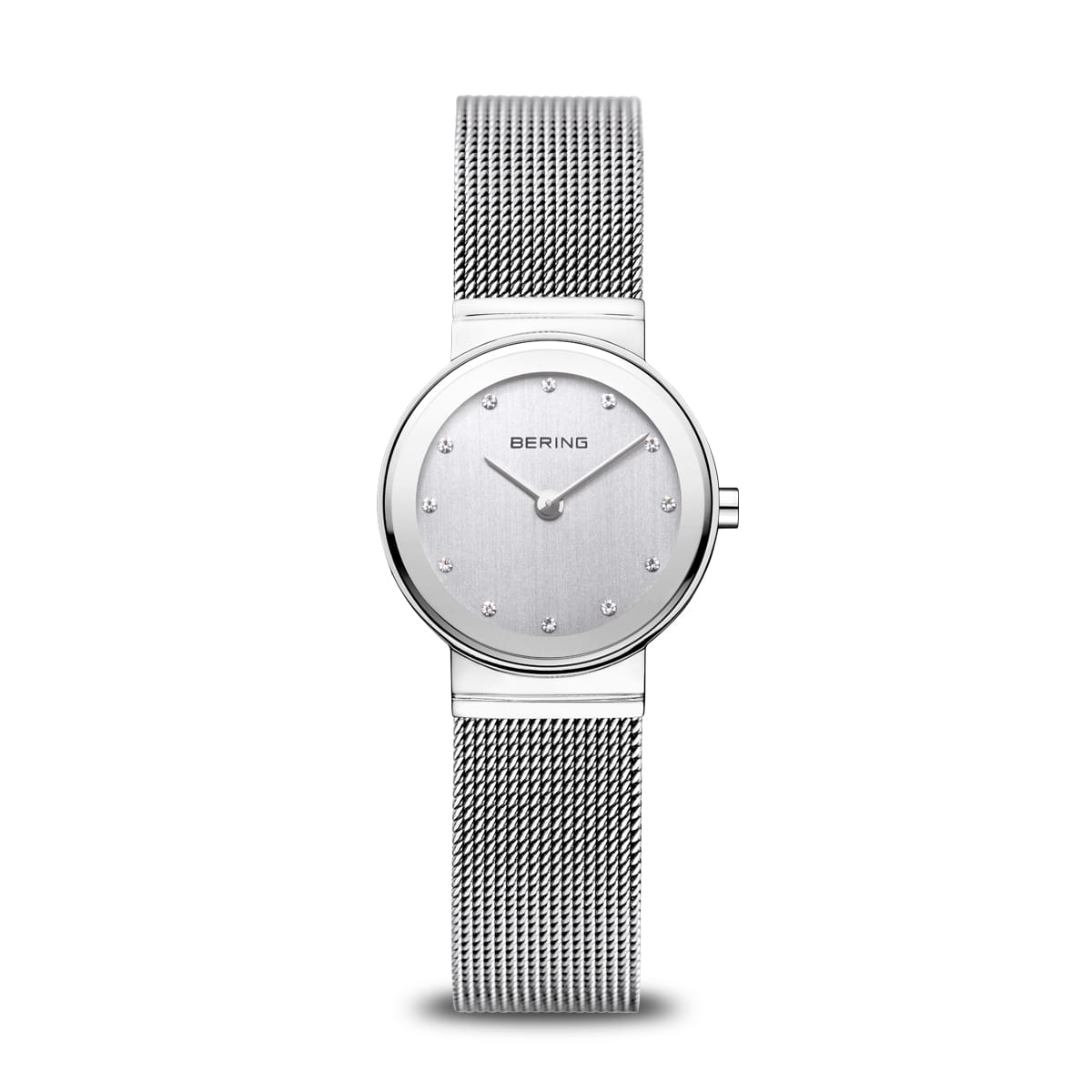 Bering Classic polished silver watch