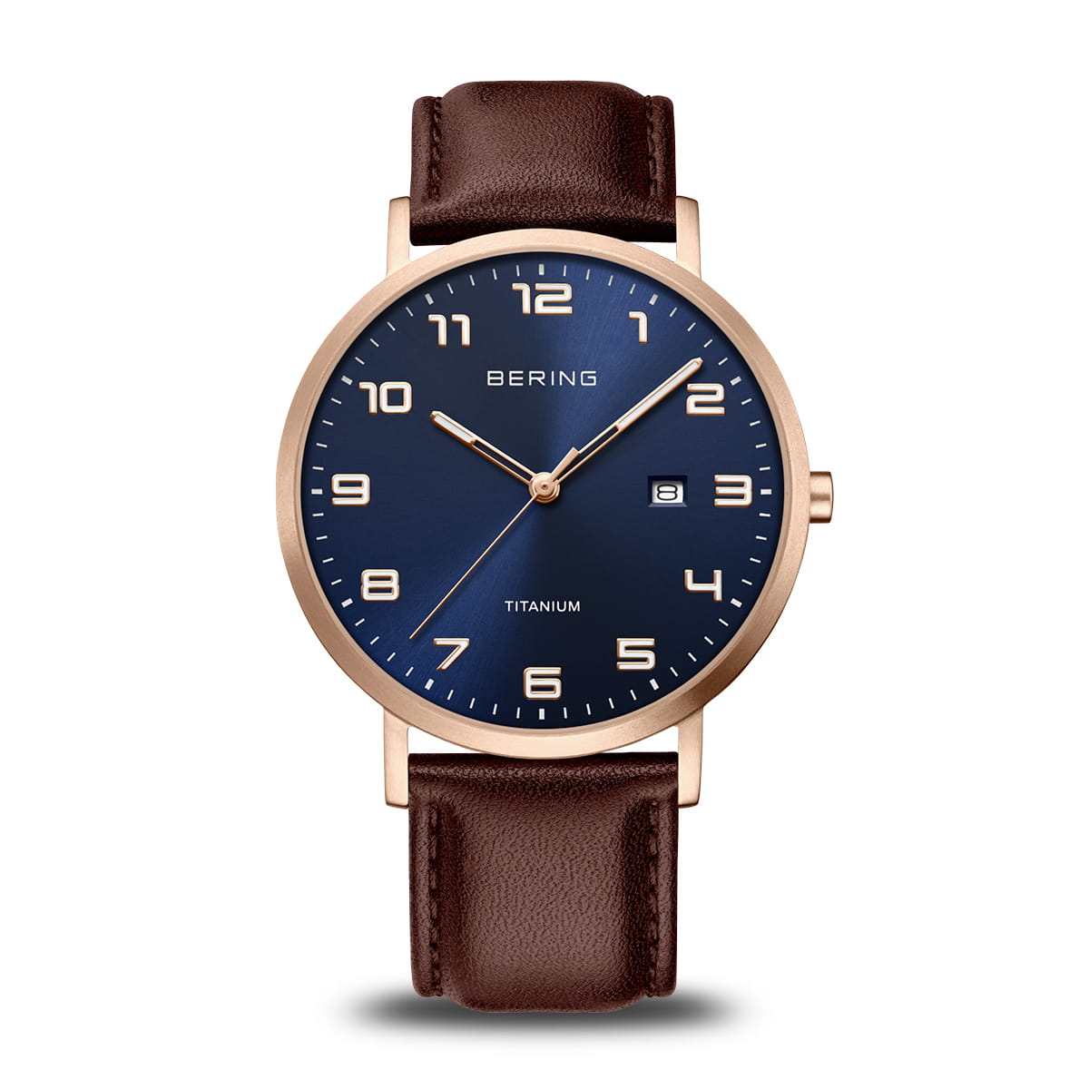Bering Men's 18640-569 Titanium Watch