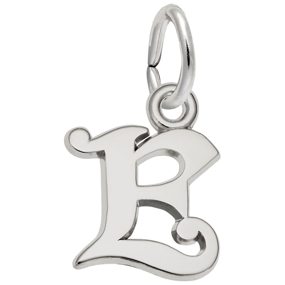 Rembrandt Charms Curly Initial Accent Charm