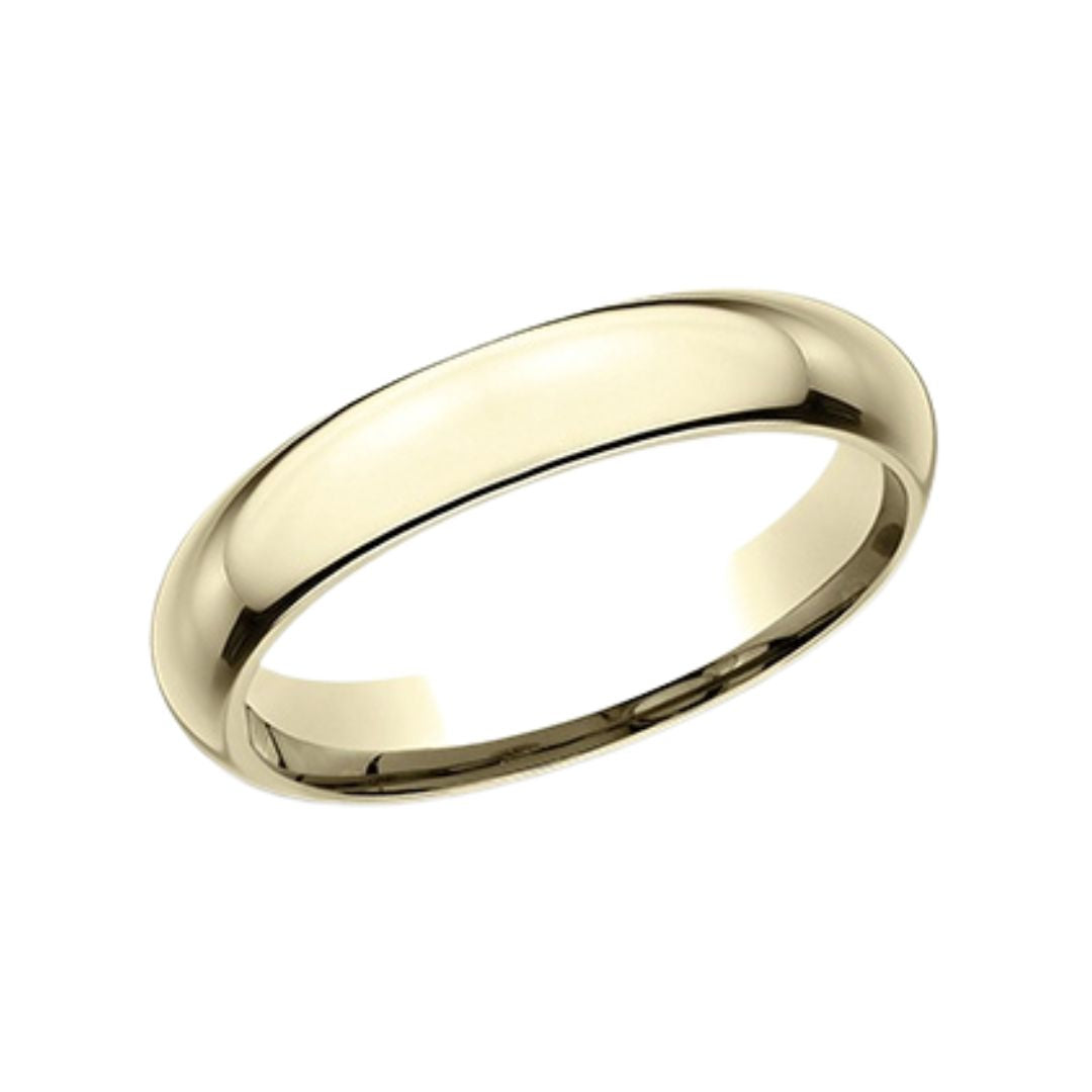 4MM Half Dome Wedding Band