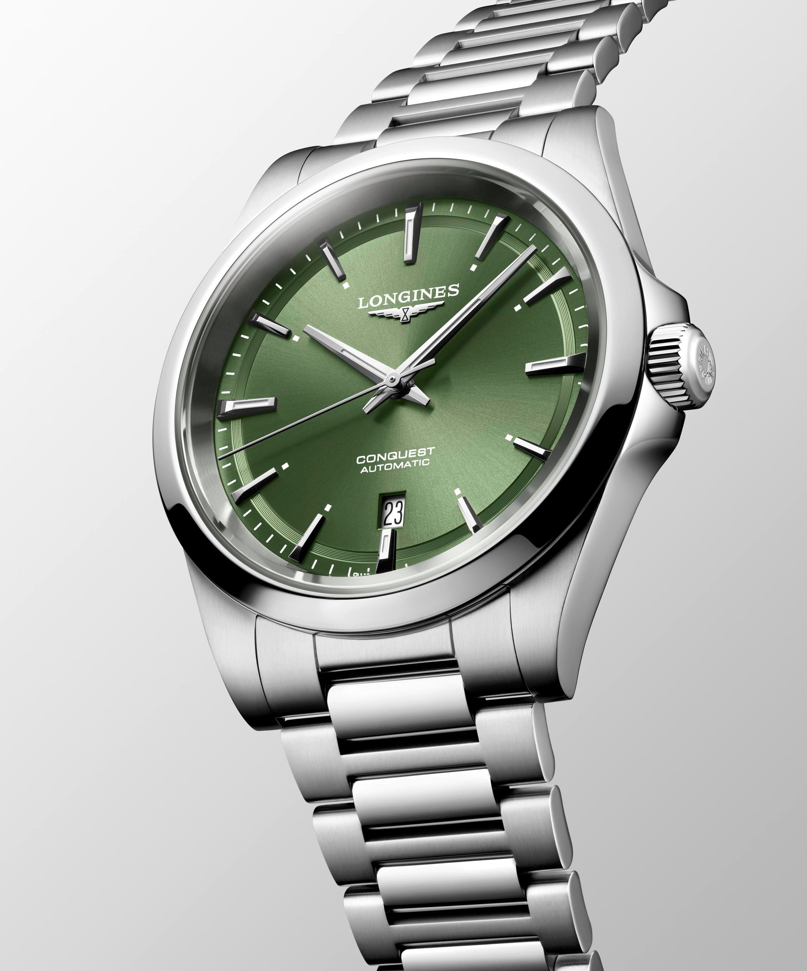 Longines Men's L38304026 Conquest Watch