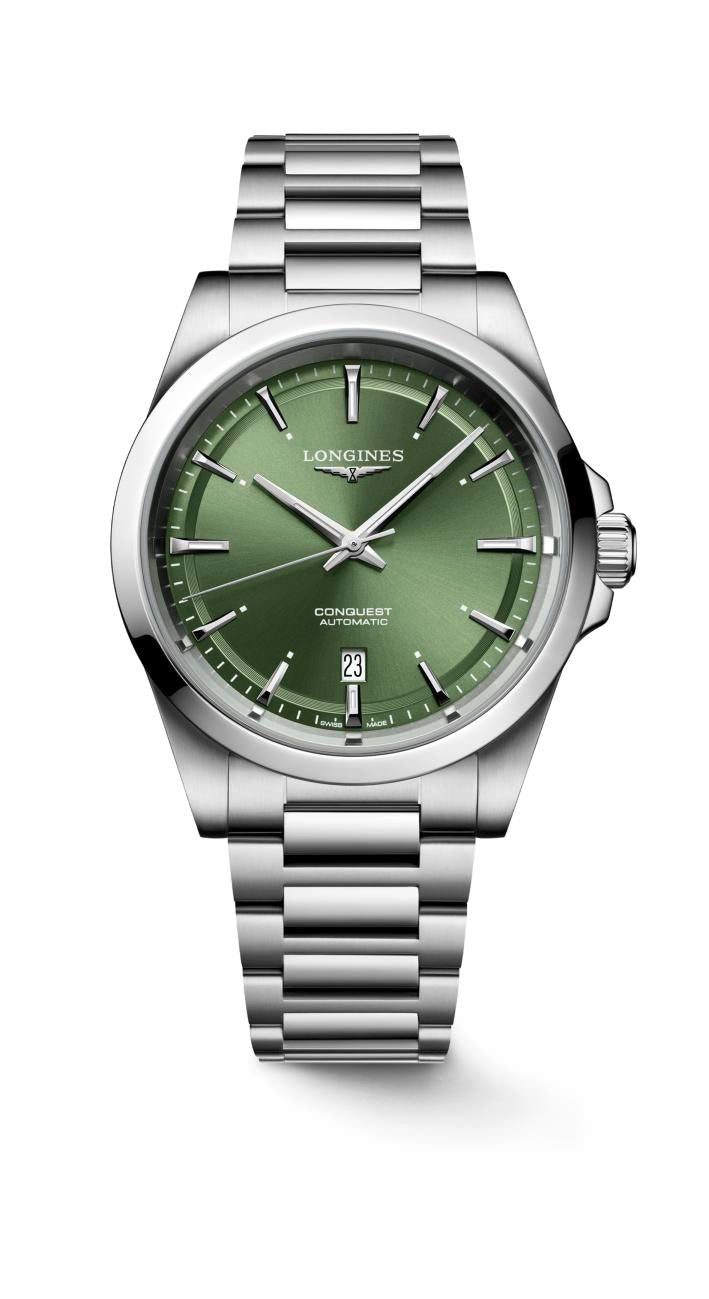 Longines Men's L38304026 Conquest Watch
