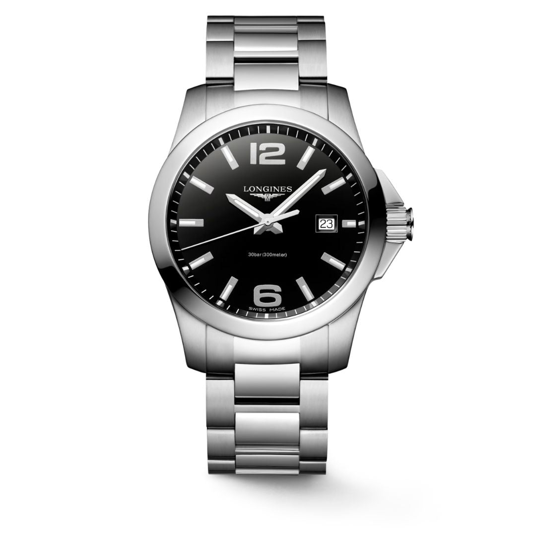 Longines Men's L37594586 Conquest Watch