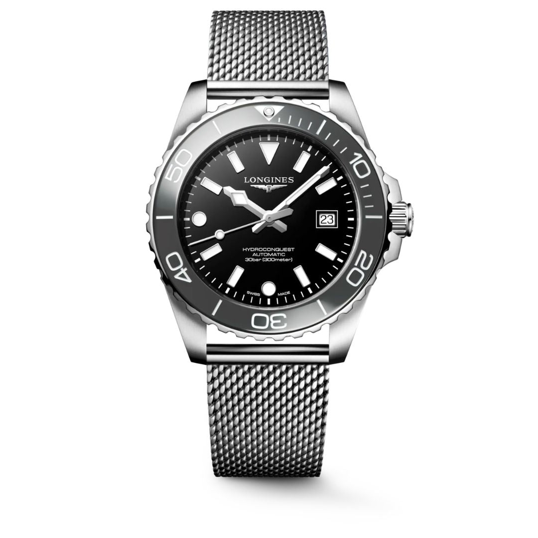 Longines Men's L37884706 HydroConquest Watch
