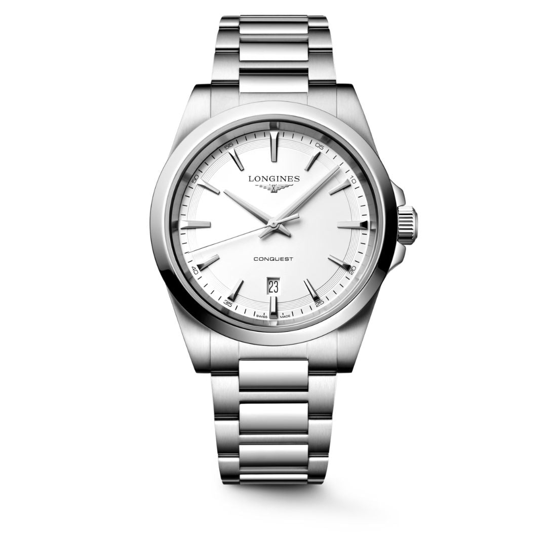 Longines Men's L38604126 Conquest Watch