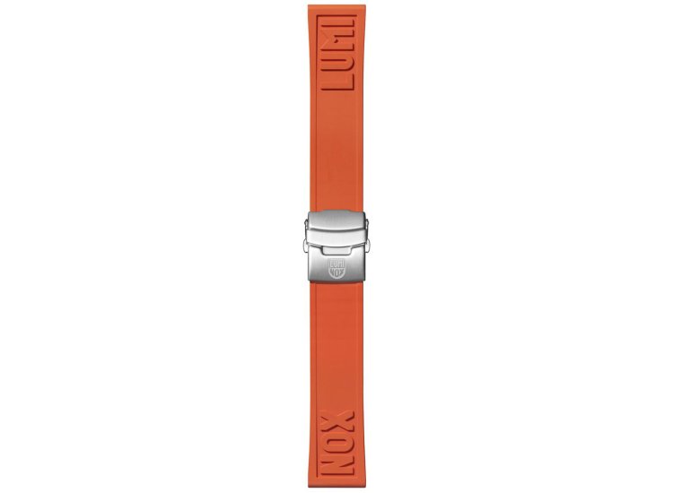 Luminox Men's FPX.2406.35Q.K 24mm Cut-To-Fit Luminox Branded Strap - Orange