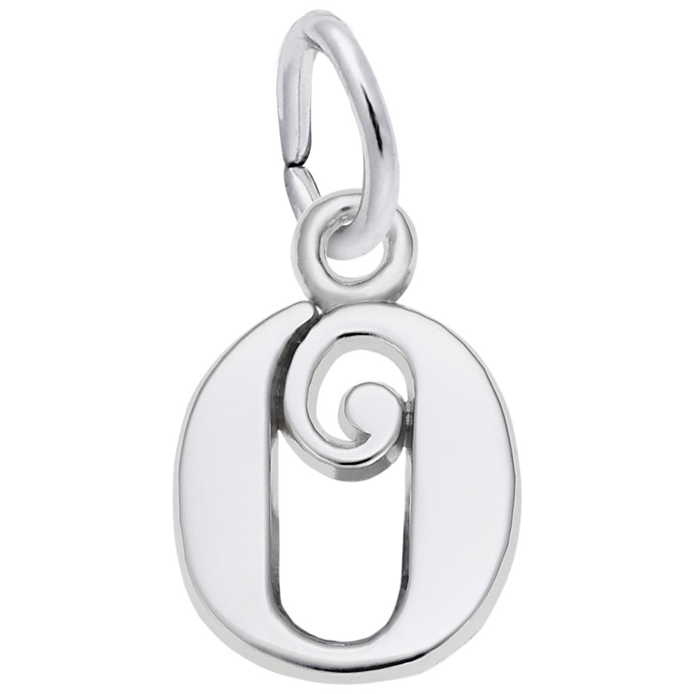 Rembrandt Charms Curly Initial Accent Charm
