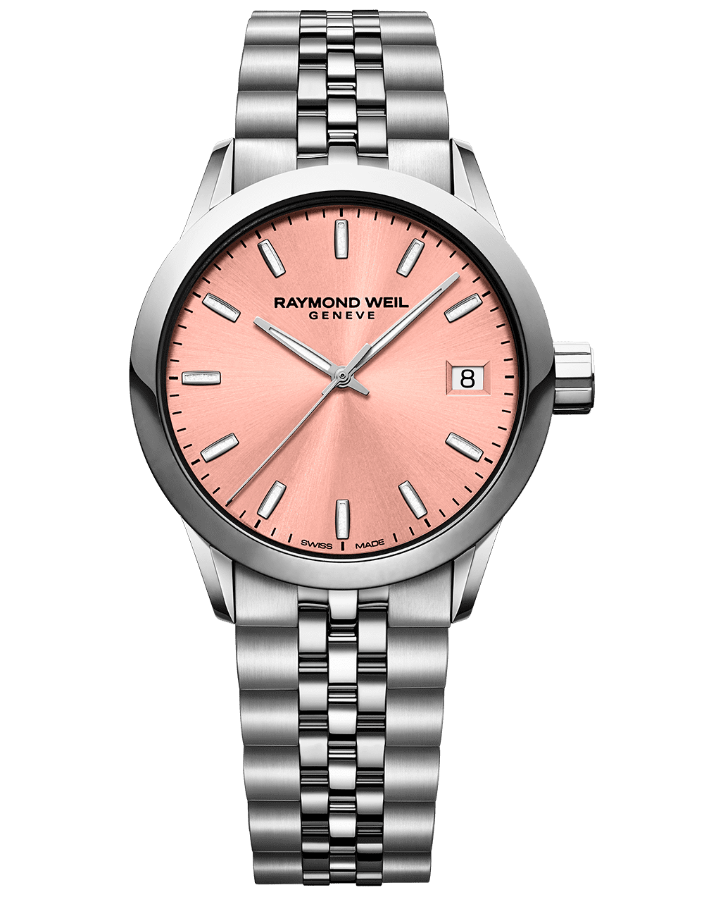 Raymond Weil Ladies' 5634-ST-80021 Freelancer Watch