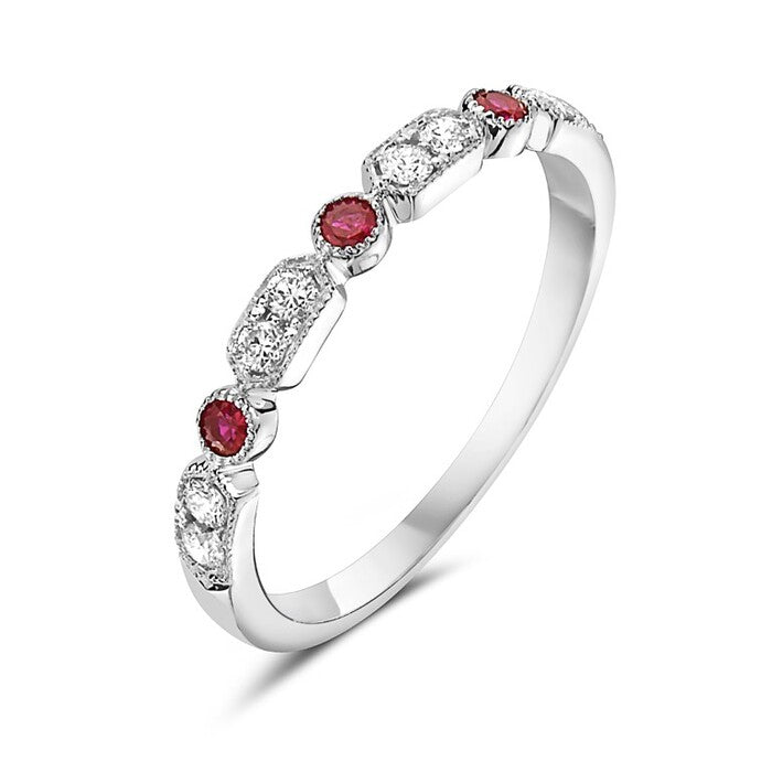 Ruby and Diamond Band