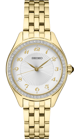 Seiko Ladies' SUR394 Crystal Watch