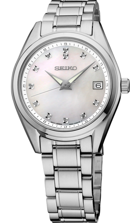 Seiko Ladies' SUR579 Diamond Watch