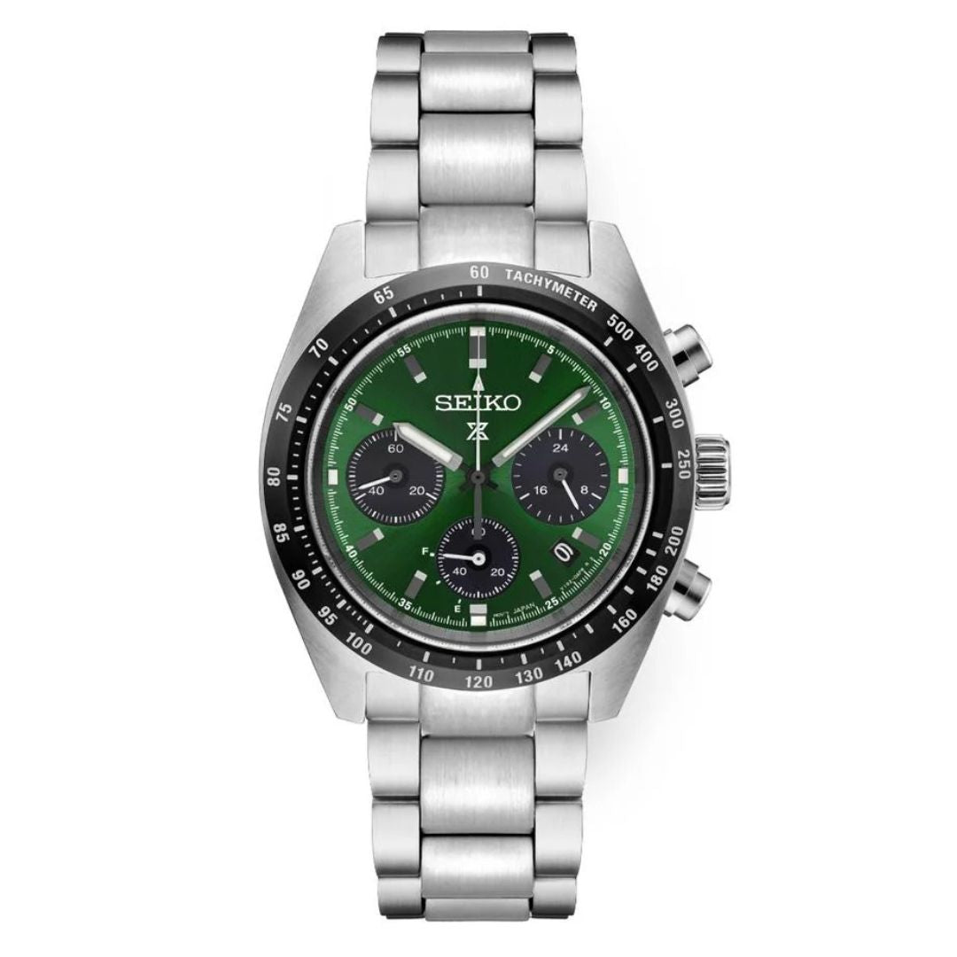 Seiko Men's SSC933 Prospex Speedtimer Solar Watch