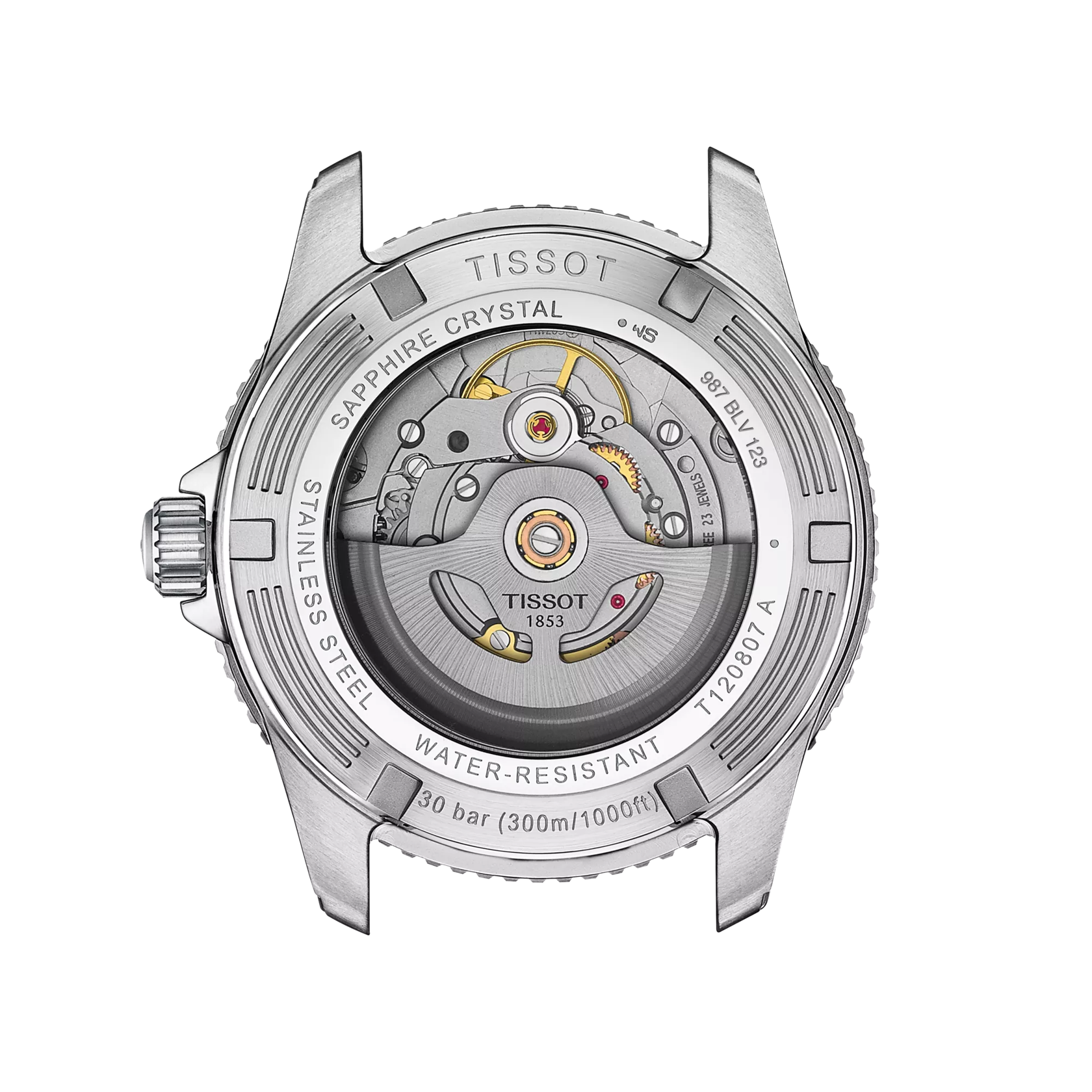 Tissot Men's T1208072205100 Seastar 1000 Powermatic 80 Watch