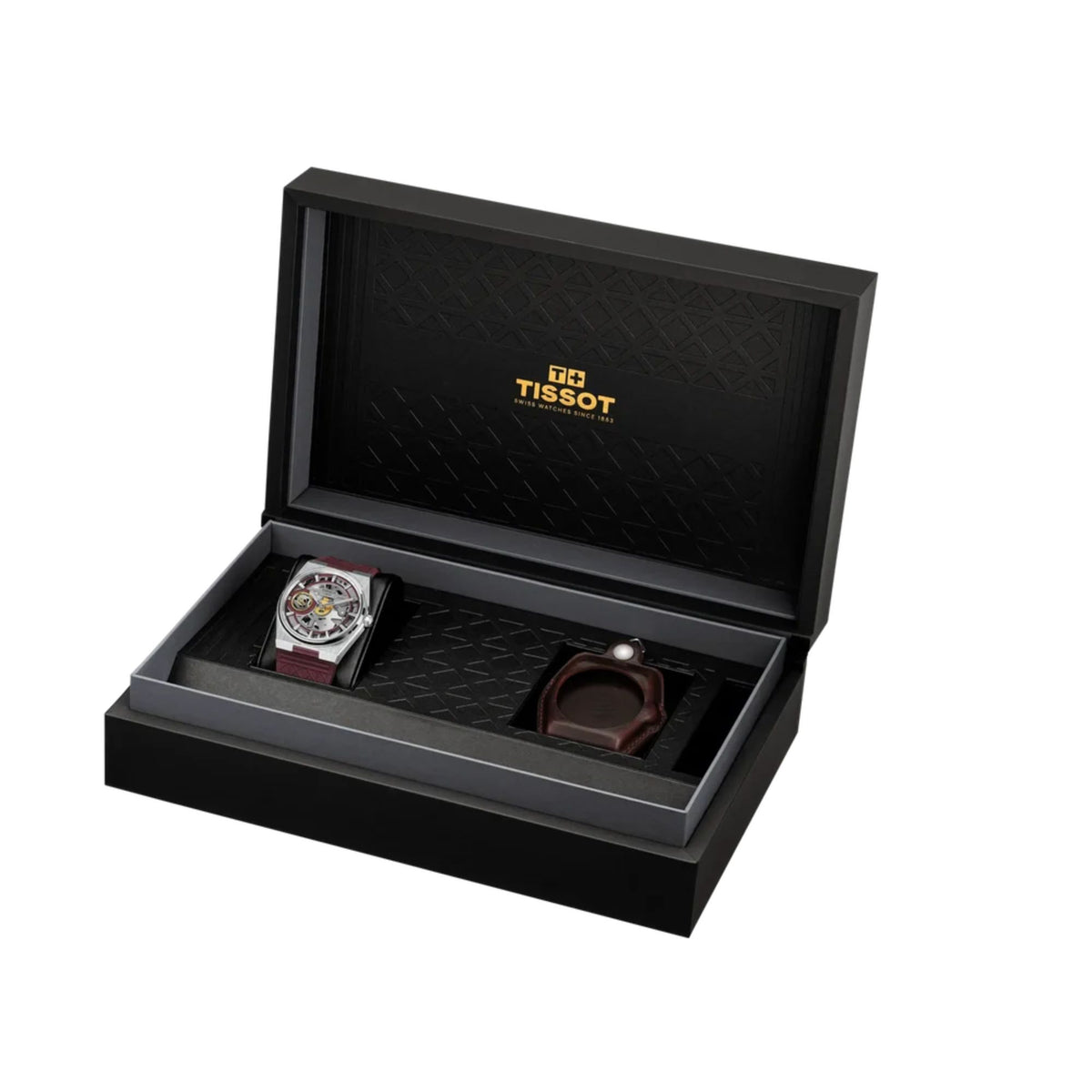 Tissot Men's T1374051737100 PRX Skeleton Damian Lillard Special Edition Watch